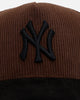47 Brand New York Yankees 'Barren' Offside DT Corduroy Snapback Brown/Black