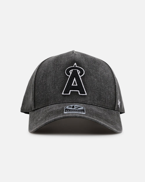 47 Brand Los Angeles Angels 'Washed Black' Offside DT Snapback Washed Black