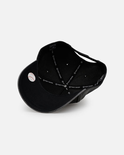 47 Brand Los Angeles Angels 'Washed Black' Offside DT Snapback Washed Black