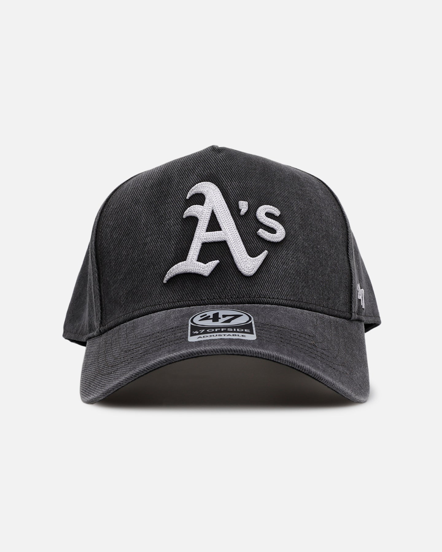 47 Brand Oakland Athletics 'Washed Black' Offside DT Snapback