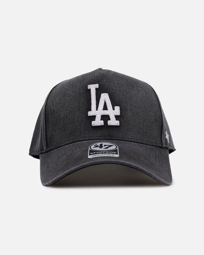 47 Brand Los Angeles Dodgers 'Washed Black' Offside DT Snapback Washed Black
