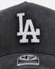 47 Brand Los Angeles Dodgers 'Washed Black' Offside DT Snapback Washed Black
