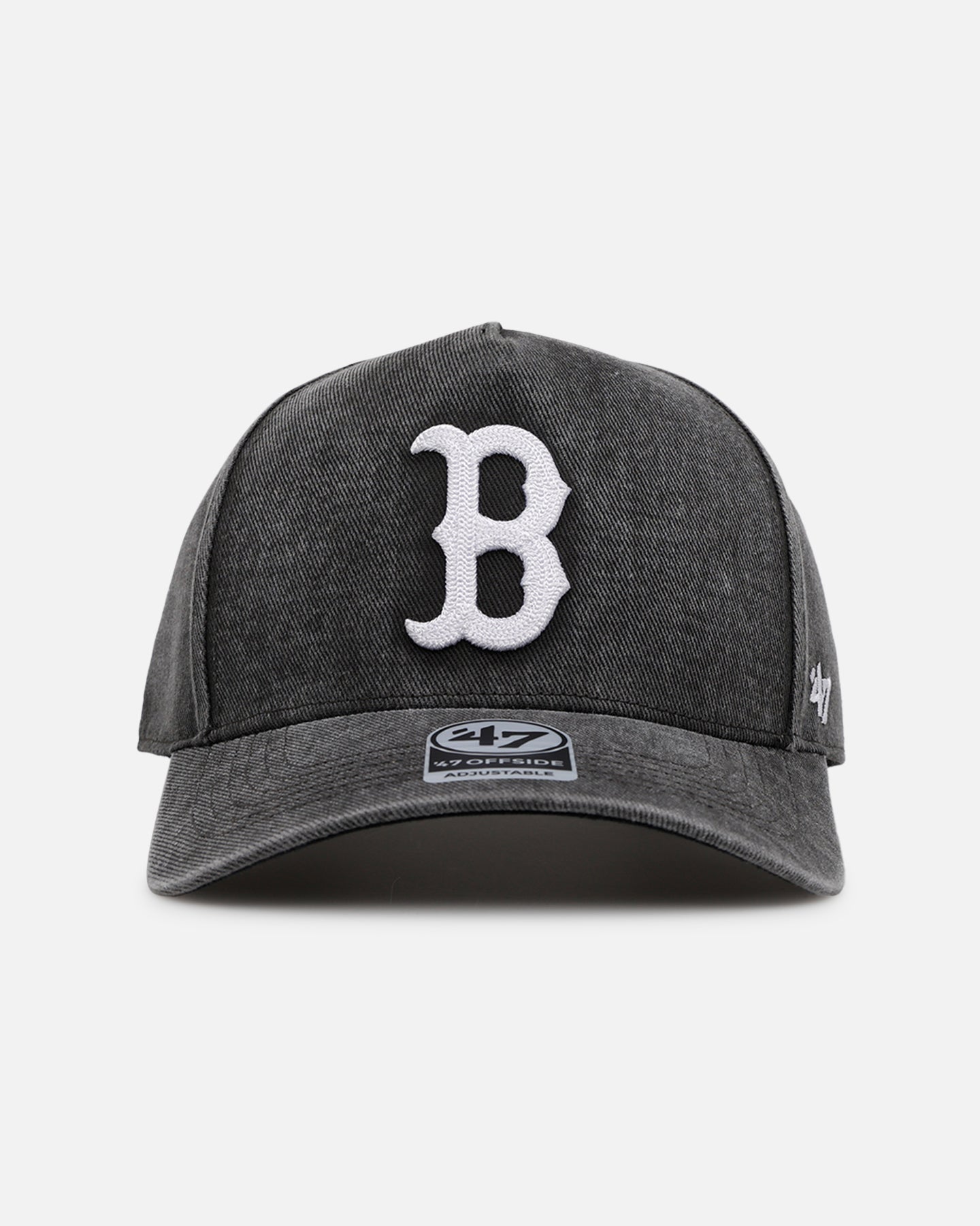 47 Brand Boston Red Sox 'Washed Black' Offside DT Snapback Washed