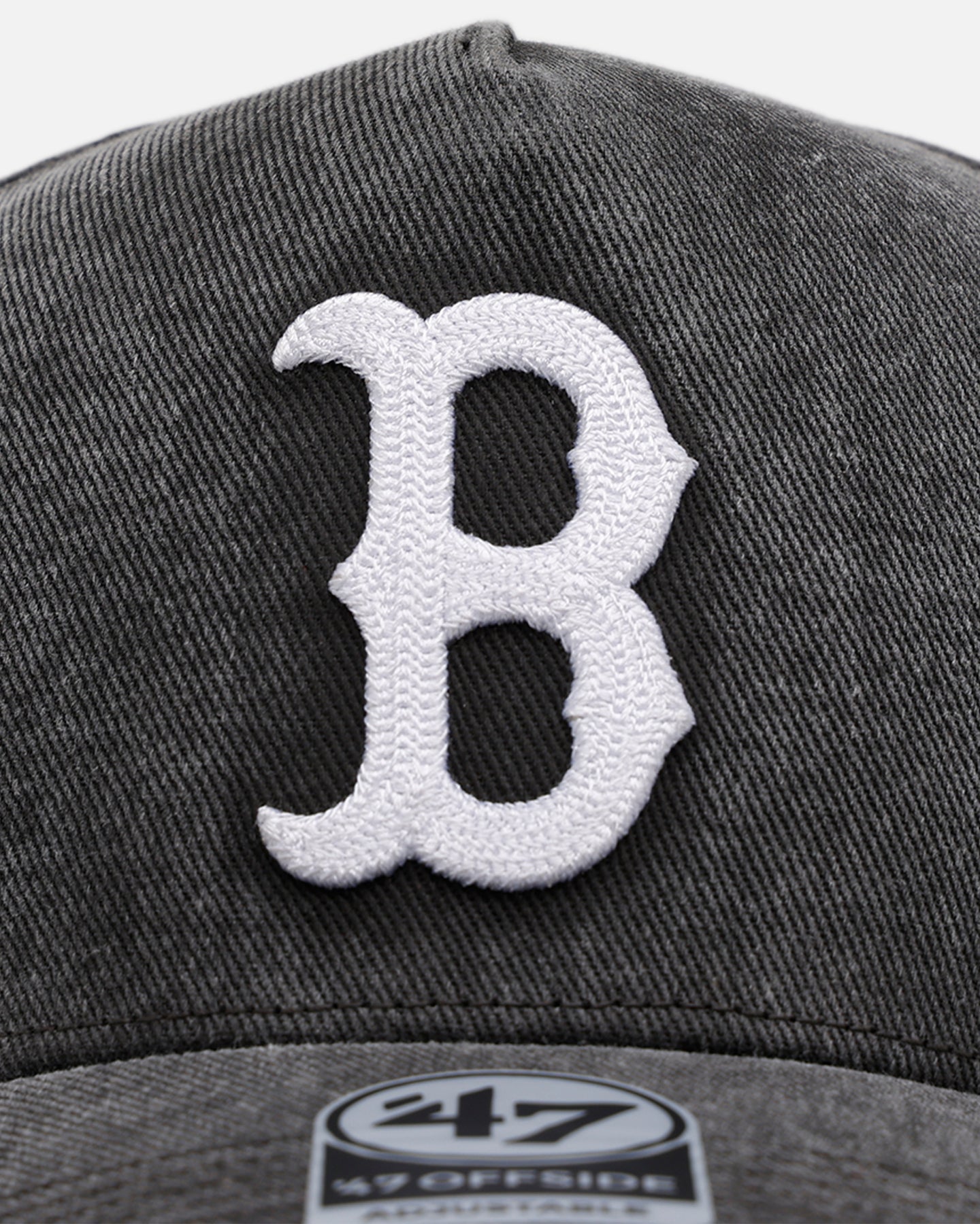 47 Brand Boston Red Sox 'Washed Black' Offside DT Snapback Washed