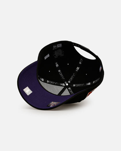 New Era Golden State Warriors 'NBA Dia De Los Muertos' 9FORTY A-Frame Snapback Black/Orange