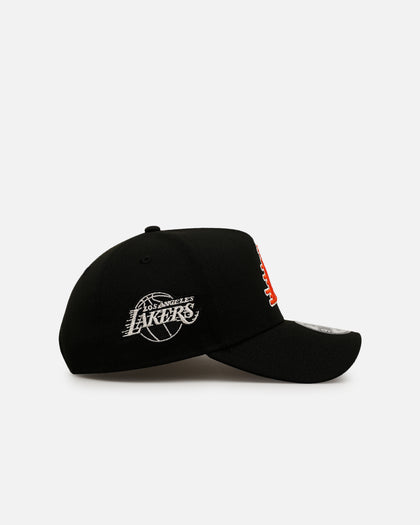 New Era Los Angeles Lakers 'NBA Dia De Los Muertos' 9FORTY A-Frame Snapback Black/Orange
