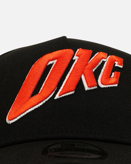 New Era Oklahoma City Thunder 'NBA Dia De Los Muertos' 9FORTY A-Frame Snapback Black/Orange