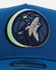 New Era Minnesota Timberwolves 'Cascade' 9FORTY A-Frame Snapback Blue