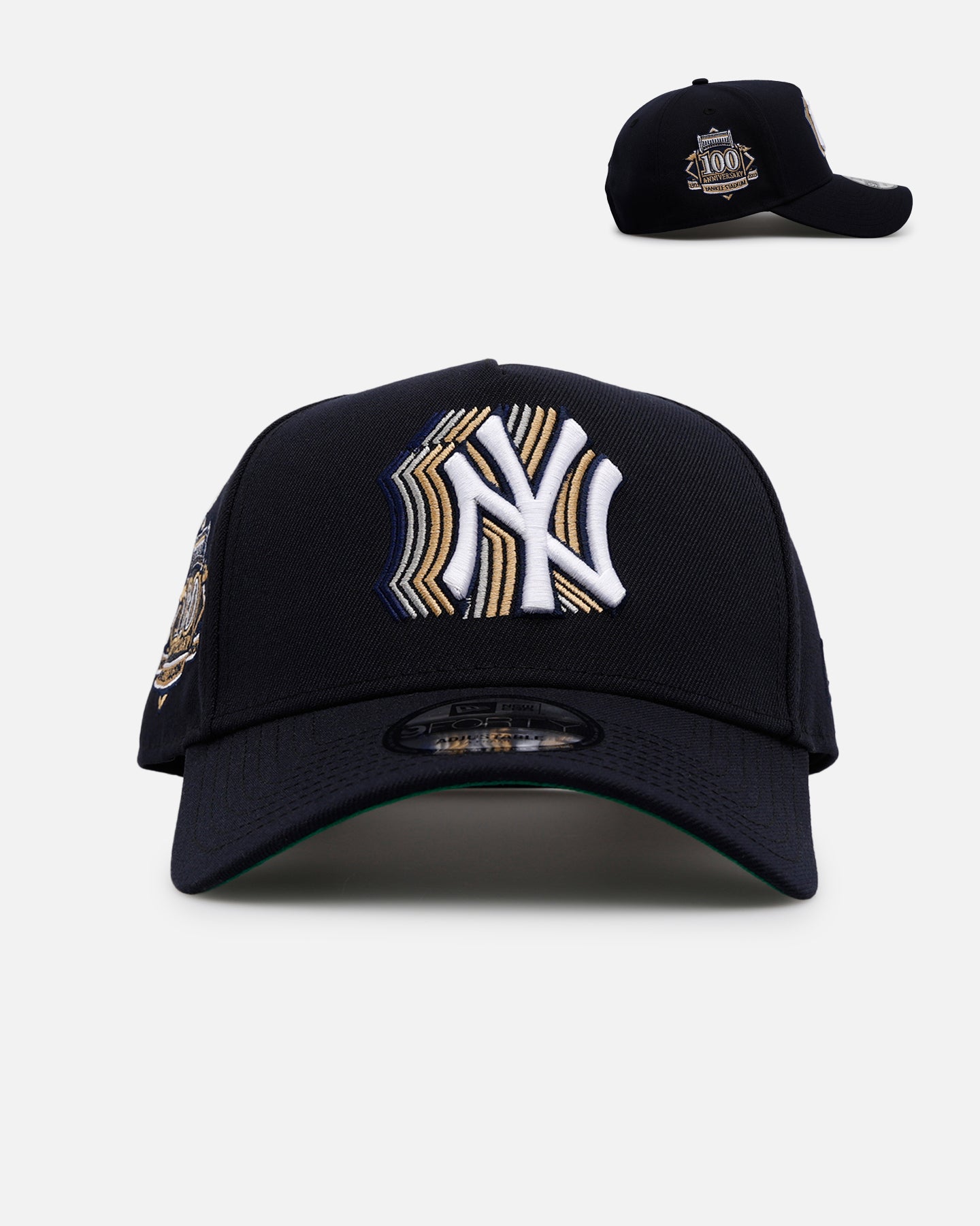 New York Yankees キャップ New Era New York Yankees 'Cascade' 9FORTY A-Frame Snapback Navy