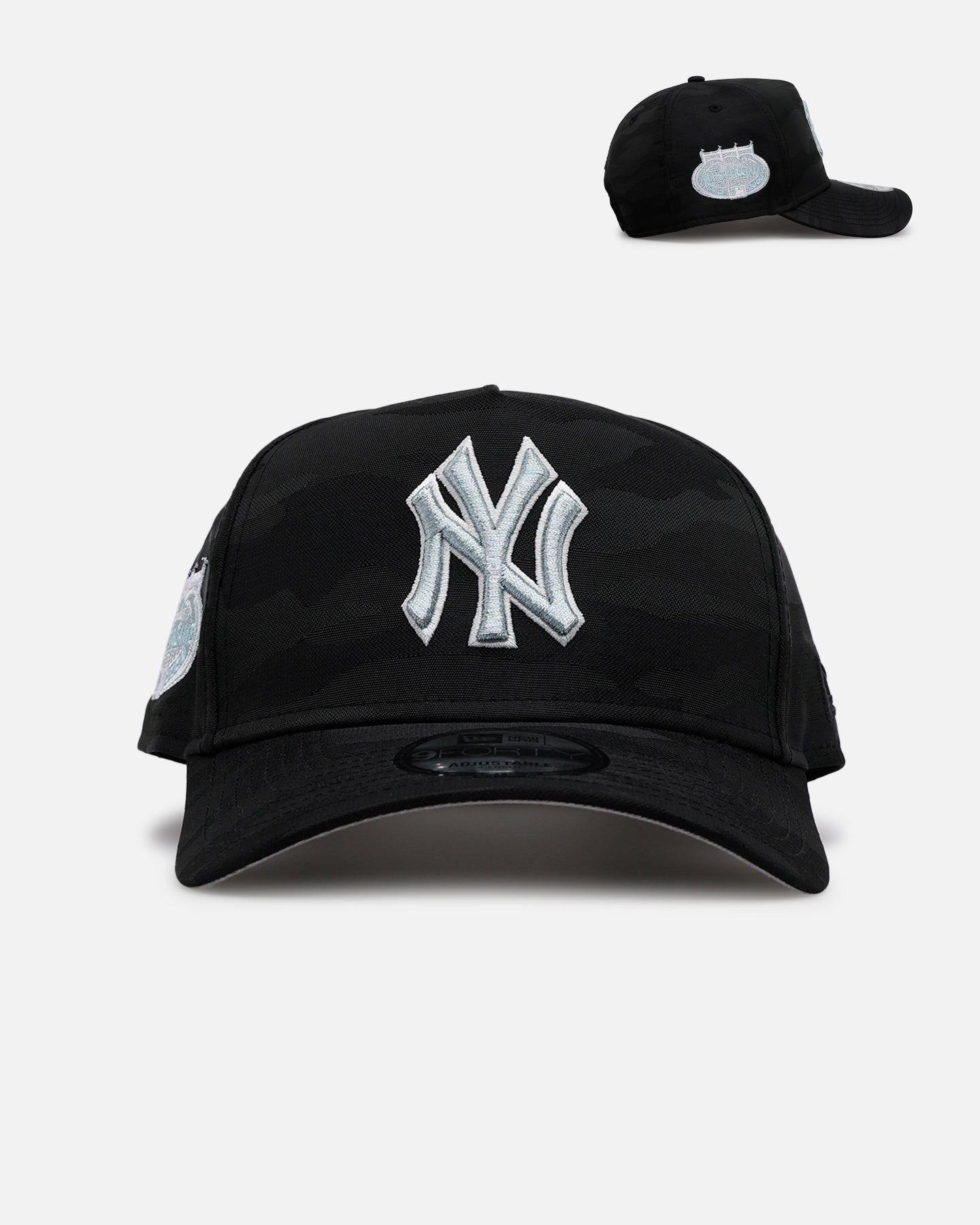 New Era New York Yankees 'Icy Camo' 9FORTY A-Frame Snapback Black