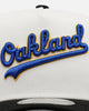 New Era Oakland Athletics 'Crossover' 9FORTY A-Frame Snapback Chrome