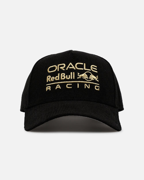New Era Red Bull Racing 'Red Bull' 9FORTY A-Frame Corduroy Snapback Black/Gold