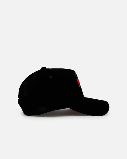 New Era Atlanta Braves 'Spider Web' 9FORTY A-Frame Snapback Black/Red