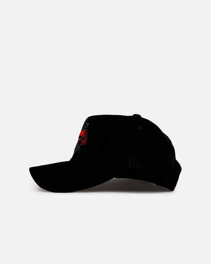 New Era Atlanta Braves 'Spider Web' 9FORTY A-Frame Snapback Black/Red
