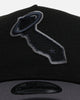New Era California Angels 'Stealth' 9FORTY A-Frame Snapback Black/Charcoal