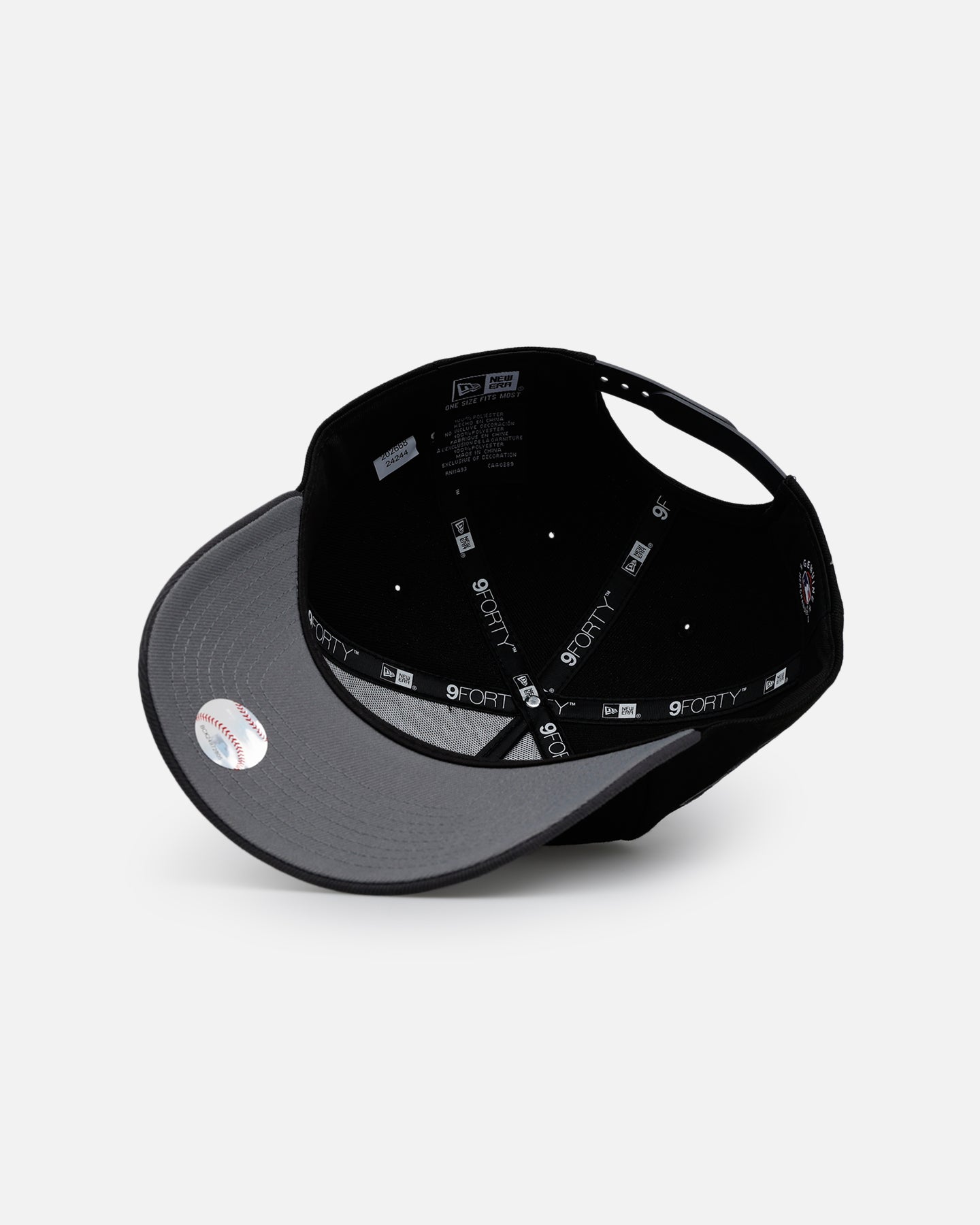 New Era Houston Astros 'Stealth' 9FORTY A-Frame Snapback Black