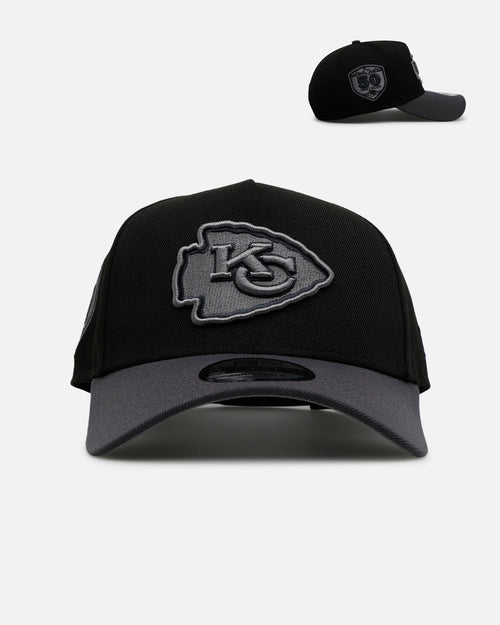 New Era Kansas City Chiefs 'Stealth' 9FORTY A-Frame Snapback Black/Charcoal