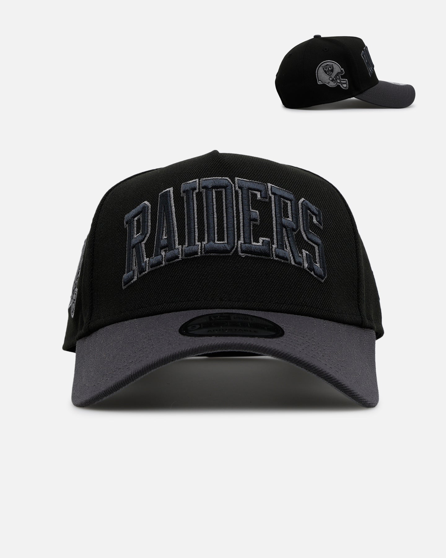 New Era Las Vegas Raiders 'Stealth' 9FORTY A-Frame Snapback Black