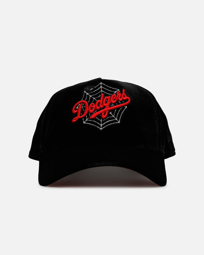 New Era Los Angeles Dodgers 'Spider Web' 9FORTY A-Frame Snapback Black/Red