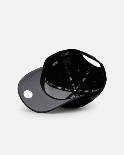 New Era Milwaukee Brewers 'Stealth' 9FORTY A-Frame Snapback Black/Charcoal