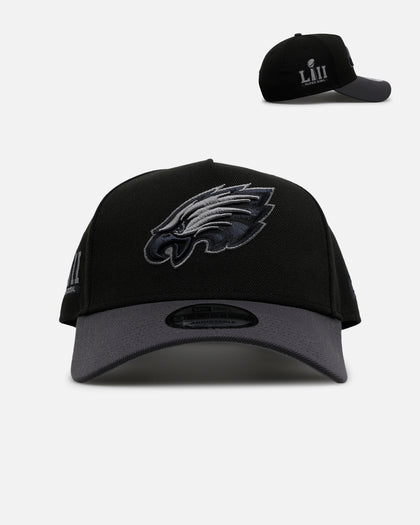 New Era Philadelphia Eagles 'Stealth' 9FORTY A-Frame Snapback Black/Charcoal