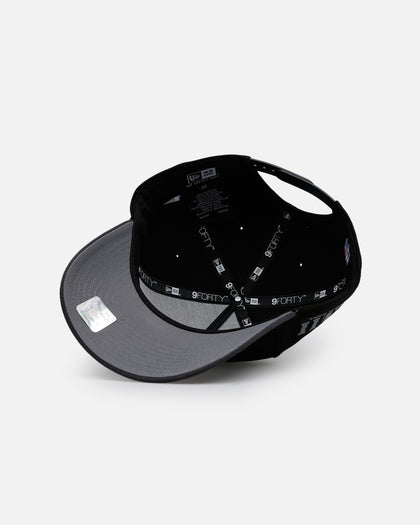 New Era Philadelphia Eagles 'Stealth' 9FORTY A-Frame Snapback Black/Charcoal