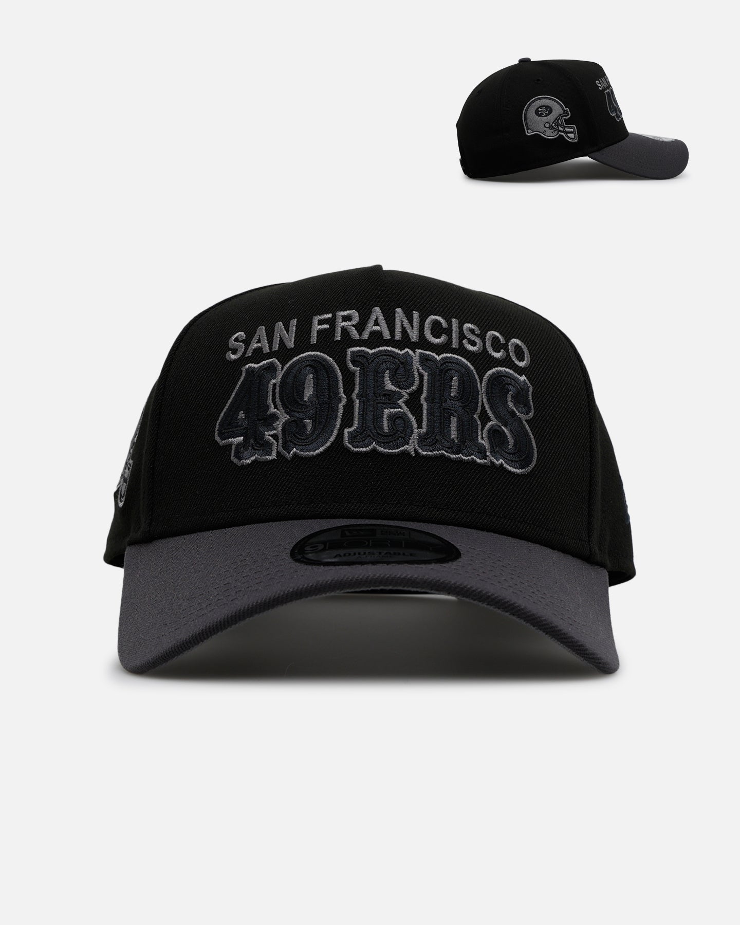 New Era San Francisco 49ers 'Stealth' 9FORTY A-Frame Snapback