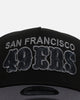 New Era San Francisco 49ers 'Stealth' 9FORTY A-Frame Snapback Black/Charcoal