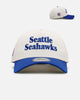New Era Seattle Seahawks 'Throwback Bowl' 9FORTY A-Frame Snapback Chrome/OTC