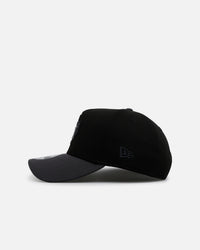 New Era Texas Rangers 'Stealth' 9FORTY A-Frame Snapback Black/Charcoal