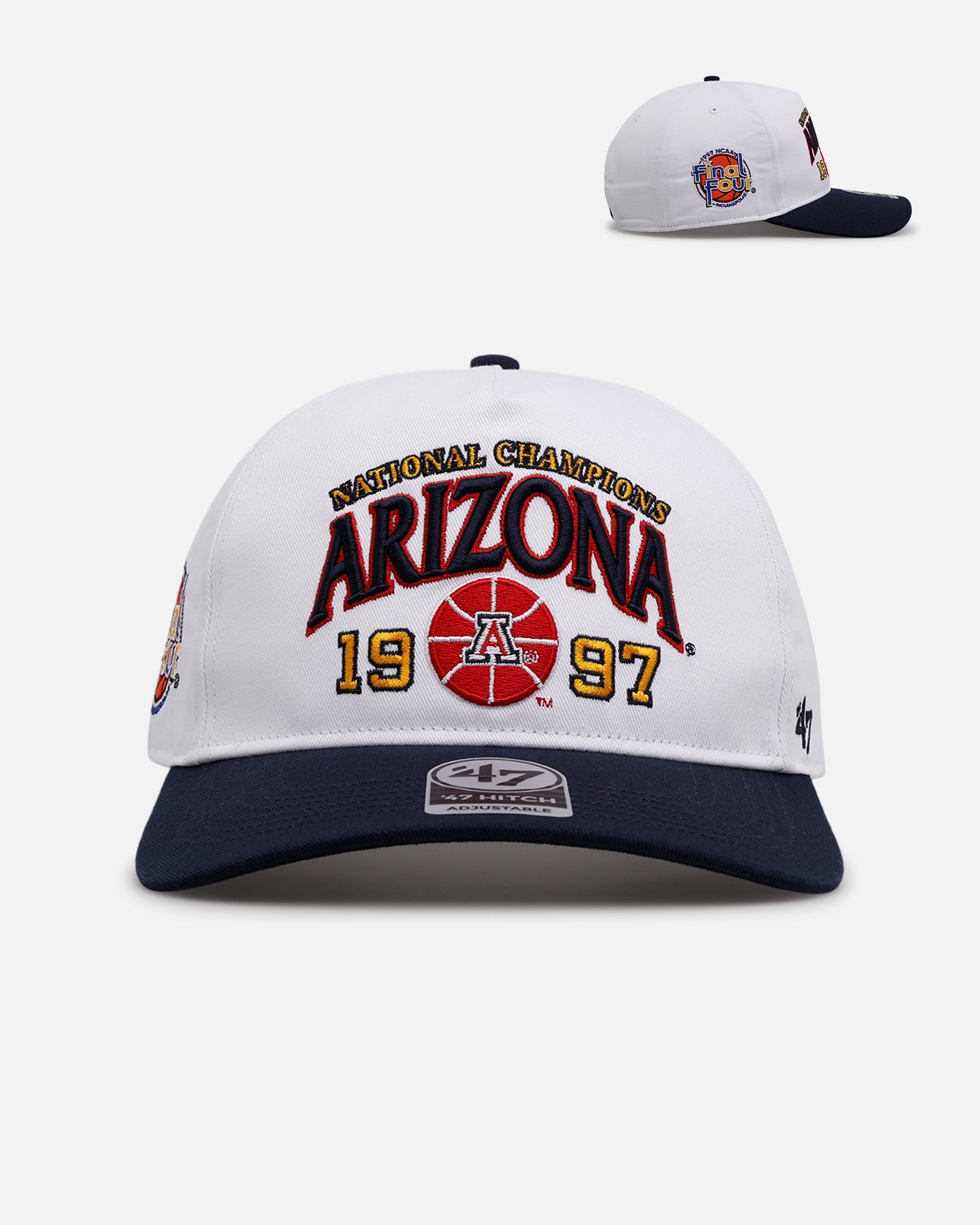 47 Brand Arizona 1997 'March Madness' Hitch Snapback White/Navy 47 Brand Arizona 1997 'March Madness' Hitch Snapback White/Navy