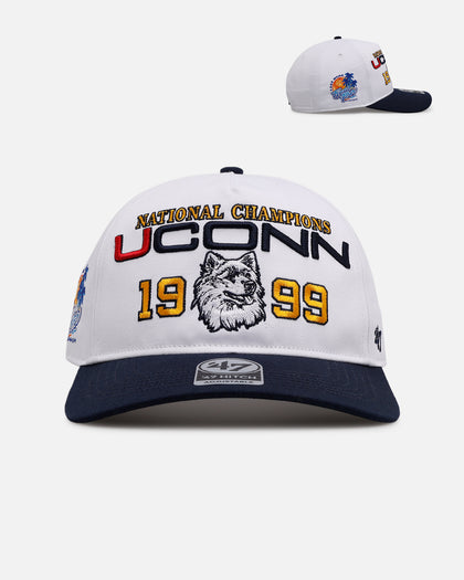 47 Brand UCONN 1999 'March Madness' Hitch Snapback White/Navy