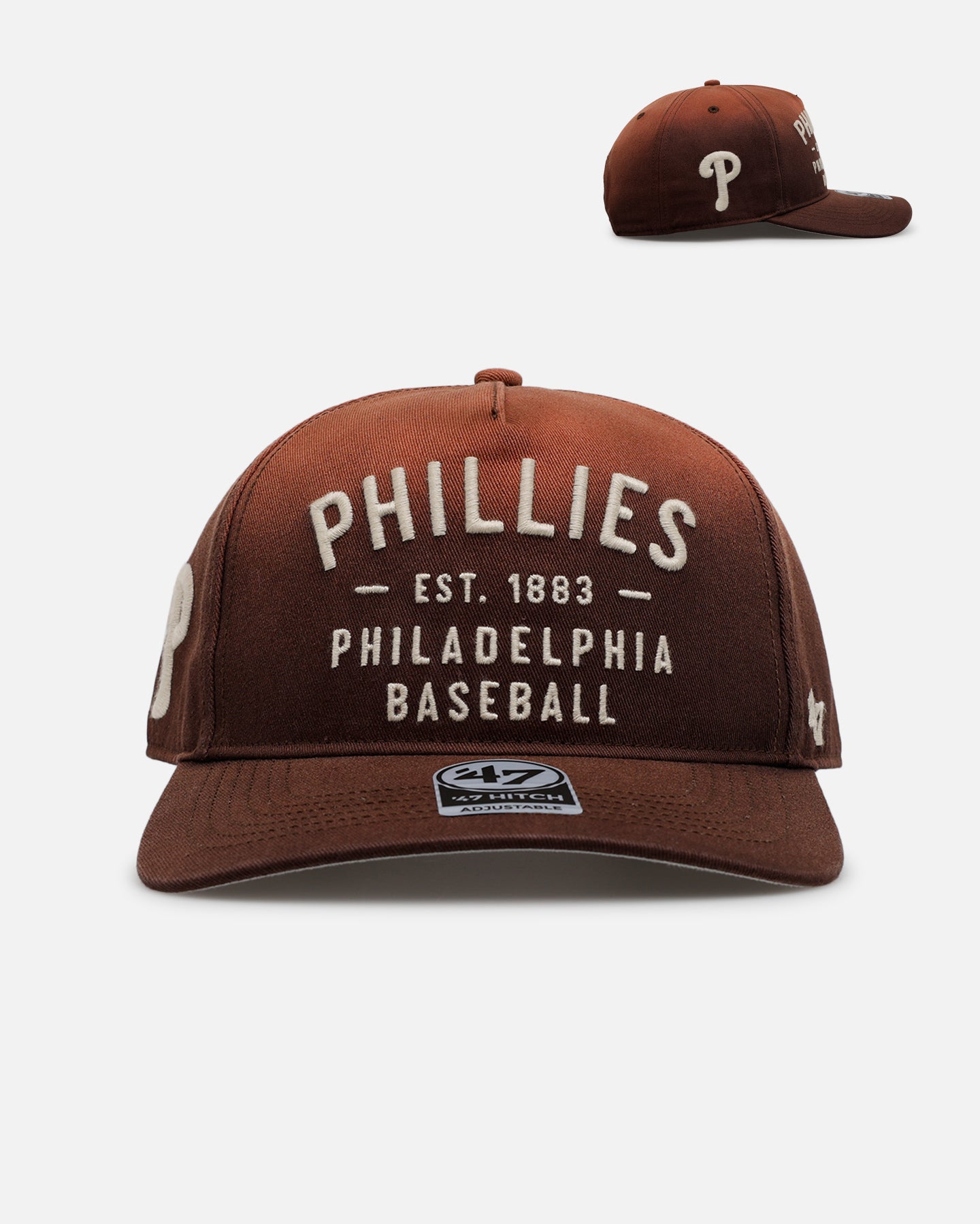 47 Brand Philadelphia Phillies 'Dusted' 47 Hitch Snapback Brown