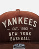 47 Brand New York Yankees 'Dusted' 47 Hitch Snapback Brown