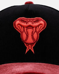 New Era Arizona Diamondbacks 'Velvet Cord Certified Lover' 9FORTY A-Frame Premium Corduroy Snapback Violet