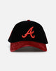 New Era Atlanta Braves 'Velvet Cord Certified Lover' 9FORTY A-Frame Premium Corduroy Snapback Black