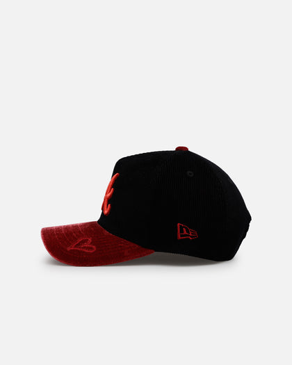New Era Atlanta Braves 'Velvet Cord Certified Lover' 9FORTY A-Frame Premium Corduroy Snapback Black