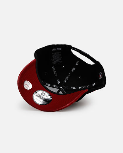 New Era Atlanta Braves 'Velvet Cord Certified Lover' 9FORTY A-Frame Premium Corduroy Snapback Black