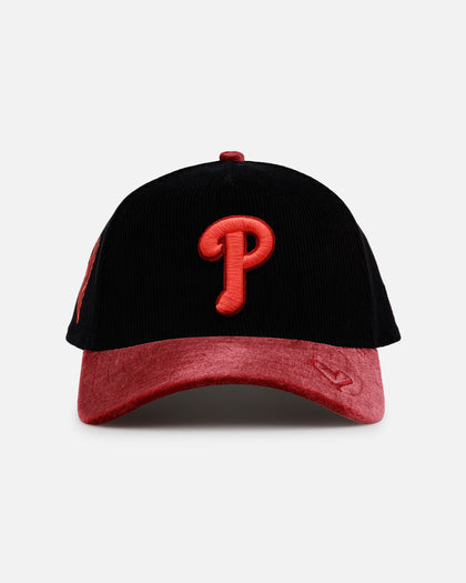 New Era Philadelphia Phillies 'Velvet Cord Certified Lover' 9FORTY A-Frame Premium Corduroy Snapback Black