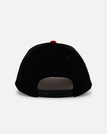 New Era San Francisco 49ers 'Velvet Cord Certified Lover' 9FORTY A-Frame Premium Corduroy Snapback Black