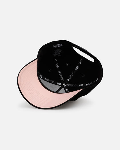 New Era Mexico National Baseball Team 'Pink Satin Hearts 2.0' 9FORTY A-Frame Snapback Black/Pink