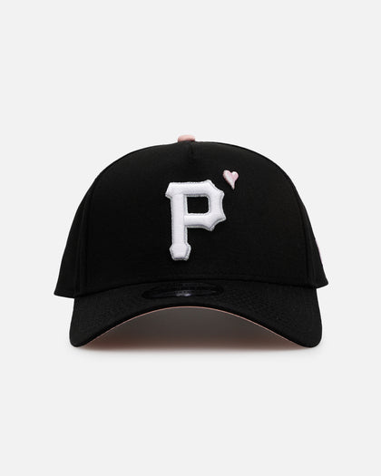 New Era Pittsburgh Pirates 'Pink Satin Hearts 2.0' 9FORTY A-Frame Snapback Black/Pink
