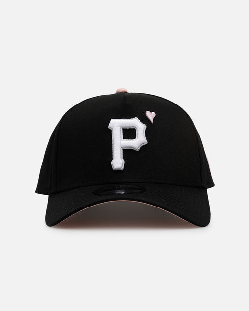 New Era Pittsburgh Pirates 'Pink Satin Hearts 2.0' 9FORTY A-Frame Snapback Black/Pink