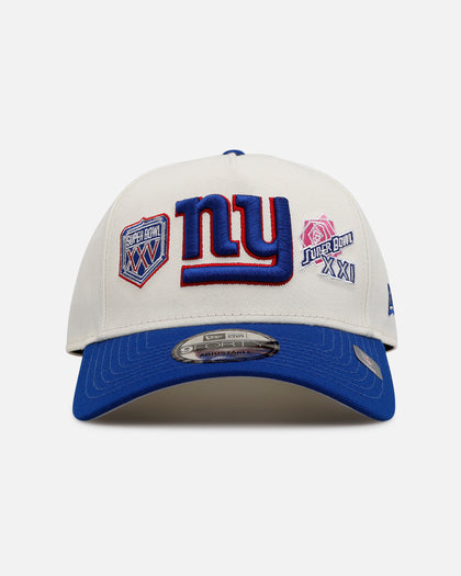 New Era New York Giants 'Super Bowl Logos' 9FORTY A-Frame Snapback