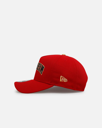 New Era Anaheim Angels 'Year Of The Snake' 9FORTY A-Frame Snapback Red/Gold