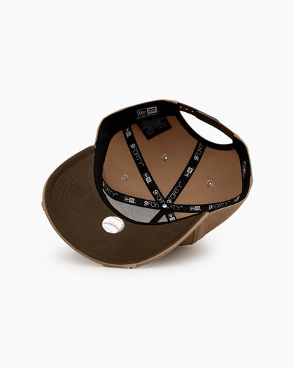New Era Boston Red Sox 'Tribal' 9FORTY A-Frame Snapback Camel