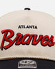 47 Brand Atlanta Braves 'MLB Opening Day' Script Hitch Snapback Natural