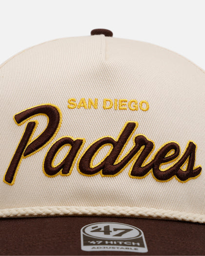 47 Brand San Diego Padres 'MLB Opening Day' Script Hitch Snapback Natural