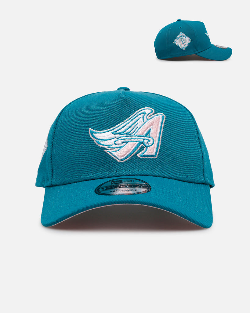 New Era Anaheim Angels 'Aqua' 9FORTY A-Frame Snapback Aqua