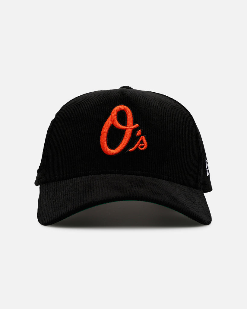 New Era Baltimore Orioles 'Black Cord' 9FORTY A-Frame Corduroy